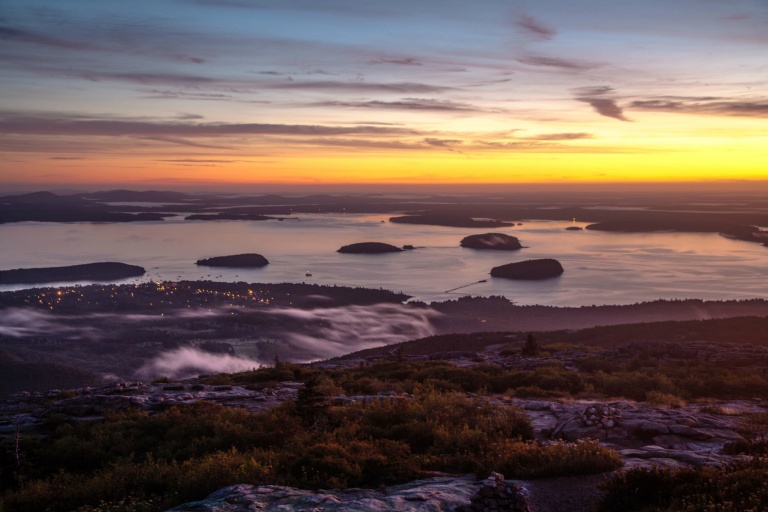 Bar Harbor at Sunrise